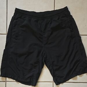 Lulu Lemon Men's Black Shorts